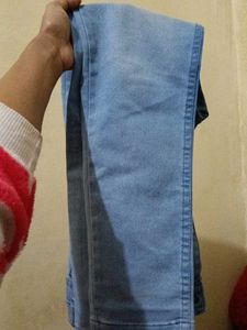 Light Wash Slim Fit Jeans