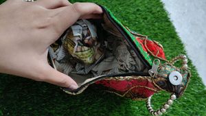 Boho Embroidered Potli Bag