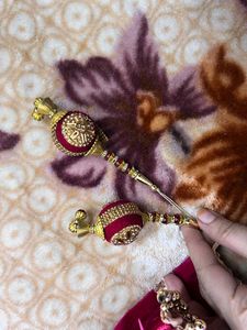 Maroon Embroidered Lehenga Choli