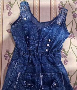 Denim Dungaree