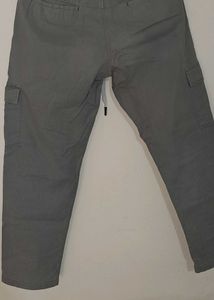 grey cargo Pants