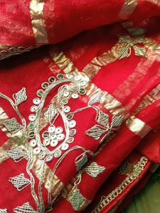 beautiful saree embroid