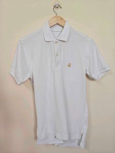 Brooks Brothers White Polo Shirt