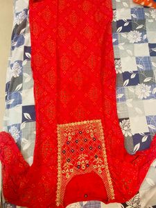 Red Womens Kurta