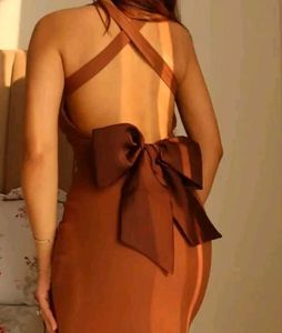 Sleek Long Bodycon Dress