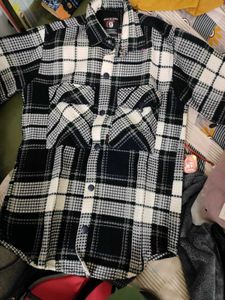 Men's Plaid Flannel Shacket