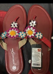 Branded Unused Slipper Size 8 Super Fine