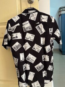 Unique Stamp Print boys Shirt