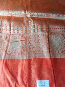 New Zari border Silk Saree