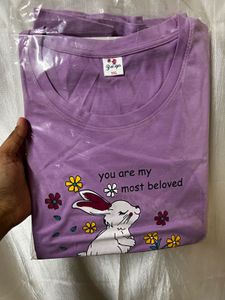 Cute Bunny Graphic T-Shirt