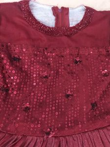 Sparkly Red Party Dress