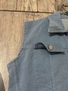 Light Wash Denim Jumpsuit/dungree