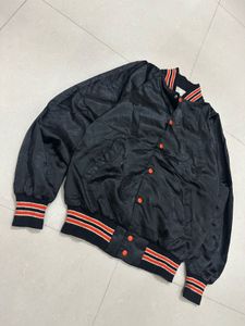 Vintage Black Bomber Jacket 🇺🇸
