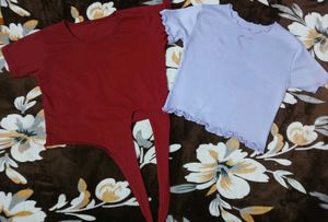 Trendy T-Shirt Bundle - Two Cute Tops!