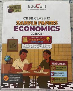 CBSE Class 12 Economics Sample Papers 2025-26