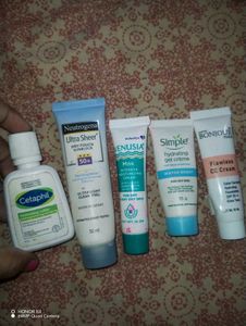 Sample Skincare Lot - Cetaphil, Neutrogena, Venusi