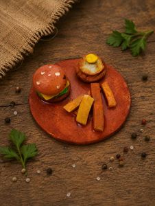 Unique Food-Themed Miniature Display
