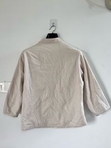 Double side Beige Casual Jacket