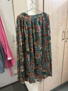Bohemian Print Maxi Skirt