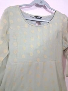 Foil Print Kurta