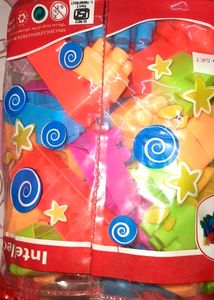 52-Piece Challenger Intellect Blocks Set Toys Kids