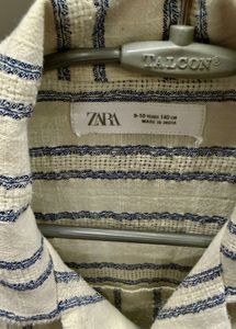 Boys Striped Short Sleeve Shirt