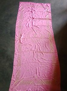 Aunthetic Chanel pink n gold scarf