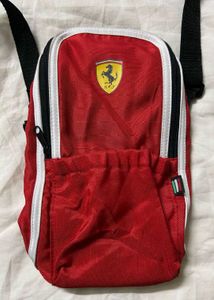 Ferrari Red Crossbody Bag