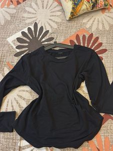 Black Long Sleeve Top