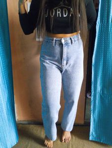 🤍🩵Waist:-30 Light Wash Jeans - Trendy Denim🩵🤍