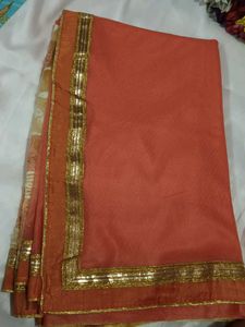 Beautiful Embroidered Saree with blouse