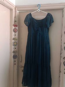 Beautiful Teal Maxi Dress