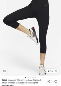 Nike High-Waisted Cropped Capri tights