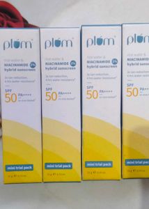 PLUM 2% NIACINAMIDE HYBRID SUNSCREEN SPF 50 PA+