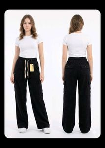 Black Cargo Pants
