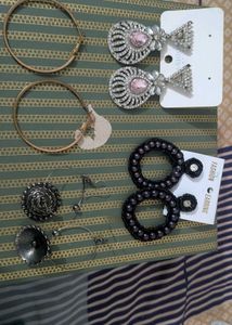 Assorted Fashion Earrings and Jewelry Set