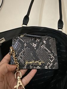 Kendall + Kylie Black Tote Bag