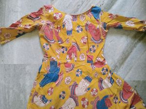 yellow frock