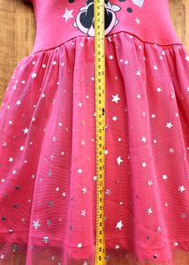 Minnie Mouse Pink Tulle Star Dress