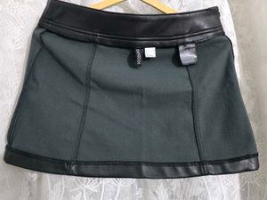 H&amp;M Faux Leather Mini Skirt