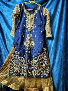 Gorgeous Ethic Choli Set With Pant And Shawl