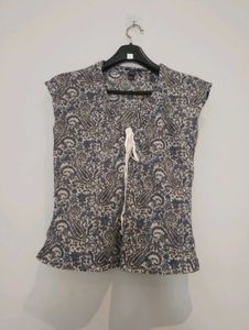 MANGO pasley cap sleeve top