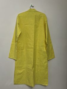 Bright Yellow Cotton Kurta
