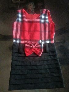 Babu Girl Imported Fabric Dress, Bodybon Style