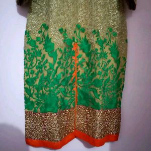Floral Embroidered Kurta
