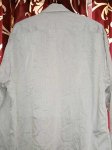 Men's Grey Long Sleeve Shirt