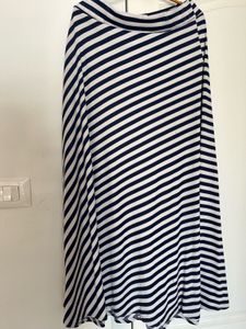 Striped Maxi Skirt