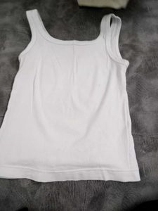 Classic White Cotton camisole