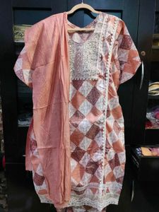 xl Ethnic Kurta Set with Dupatta