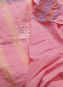 Striped Cotton Fabric - Pink &amp; Lavender